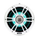 6.5" 230 Watt Sports White Marine Wake Tower Speaker with CRGBW - 010-02438-01 - Fusion 